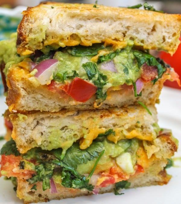 Guacamole Grilled Cheese Full